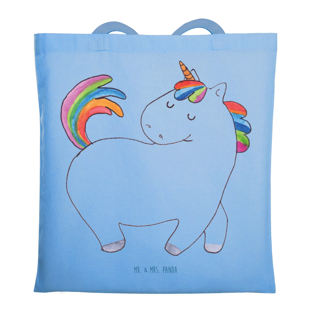 Tragetasche Einhorn Stolzieren Beuteltasche, Beutel, Einkaufstasche, Jutebeutel, Stoffbeutel, Tasche, Shopper, Umhängetasche, Strandtasche, Schultertasche, Stofftasche, Tragetasche, Badetasche, Jutetasche, Einkaufstüte, Laptoptasche, Einhorn, Einhörner, Einhorn Deko, Pegasus, Unicorn, stolz, anders, bunt, Pferd, Reiter, Reiten, Freundin, Geschenk