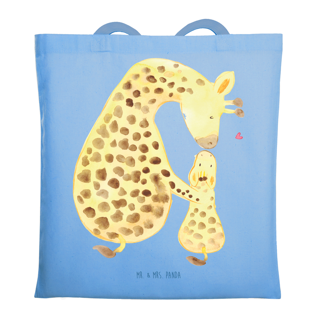 Tragetasche Giraffe mit Kind Beuteltasche, Beutel, Einkaufstasche, Jutebeutel, Stoffbeutel, Tasche, Shopper, Umhängetasche, Strandtasche, Schultertasche, Stofftasche, Tragetasche, Badetasche, Jutetasche, Einkaufstüte, Laptoptasche, Afrika, Wildtiere, Giraffe, Kind, Mutter, Mama, Tochter, Sohn, Lieblingsmensch