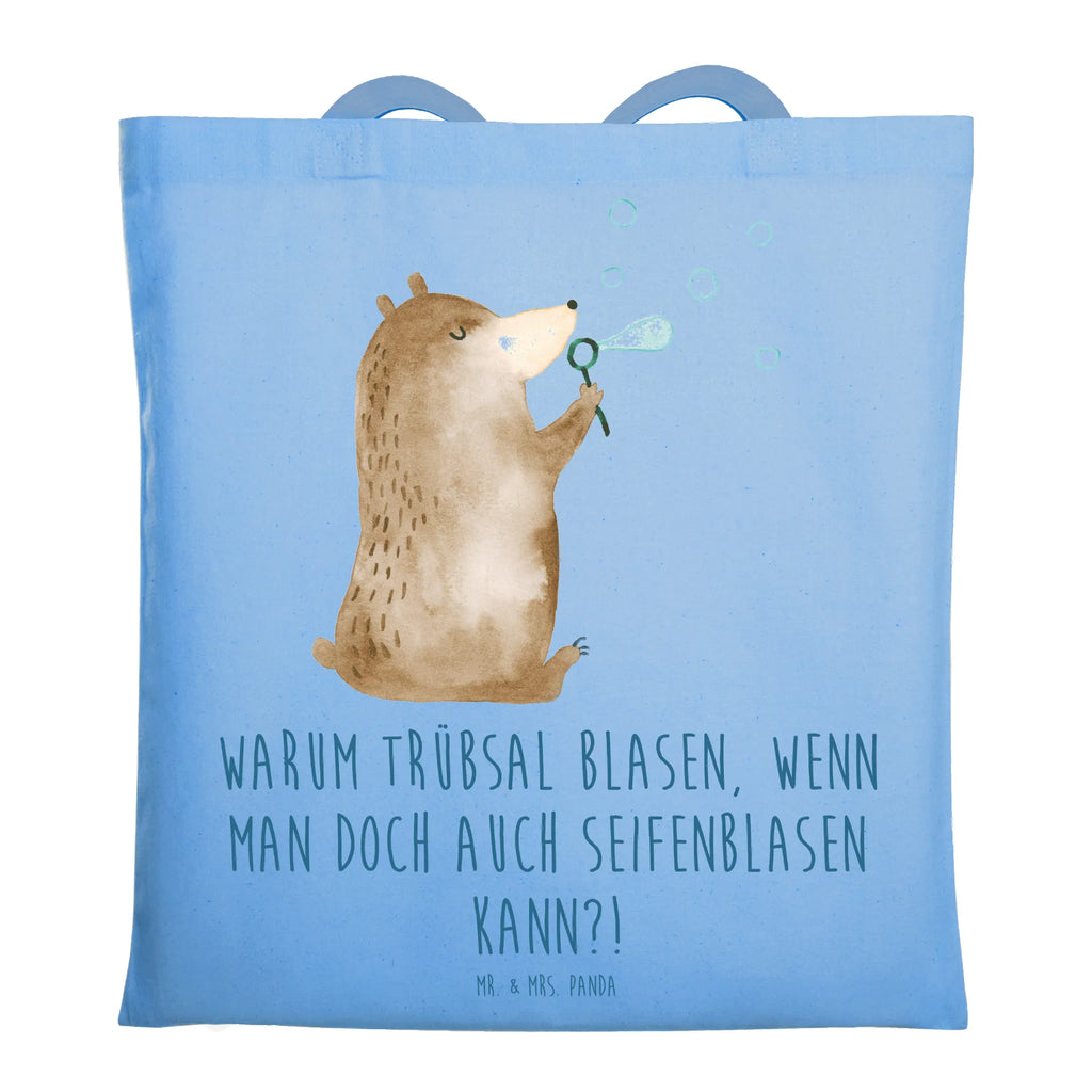 Tragetasche Bär Seifenblasen Beuteltasche, Beutel, Einkaufstasche, Jutebeutel, Stoffbeutel, Tasche, Shopper, Umhängetasche, Strandtasche, Schultertasche, Stofftasche, Tragetasche, Badetasche, Jutetasche, Einkaufstüte, Laptoptasche, Bär, Teddy, Teddybär, Seifenblasen Bär Lustig Sein Glücklich Traurig Happy