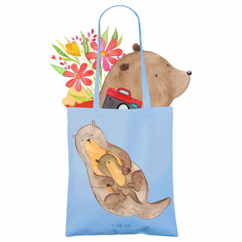 Tragetasche Otter Kind Beuteltasche, Beutel, Einkaufstasche, Jutebeutel, Stoffbeutel, Tasche, Shopper, Umhängetasche, Strandtasche, Schultertasche, Stofftasche, Tragetasche, Badetasche, Jutetasche, Einkaufstüte, Laptoptasche, Otter, Fischotter, Seeotter, Otter Seeotter See Otter