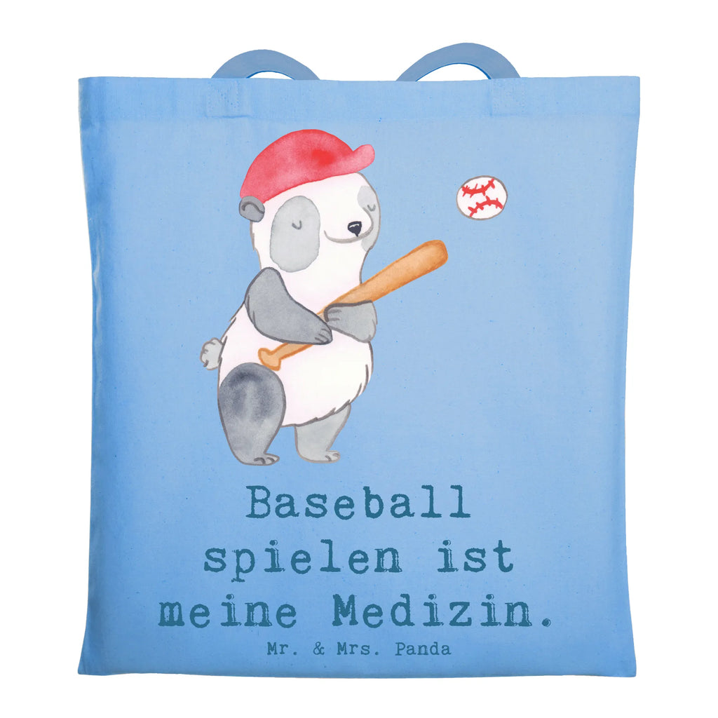 Tragetasche Panda Baseball spielen Beuteltasche, Beutel, Einkaufstasche, Jutebeutel, Stoffbeutel, Tasche, Shopper, Umhängetasche, Strandtasche, Schultertasche, Stofftasche, Tragetasche, Badetasche, Jutetasche, Einkaufstüte, Laptoptasche, Geschenk, Sport, Sportart, Hobby, Schenken, Danke, Dankeschön, Auszeichnung, Gewinn, Sportler, Baseball spielen, Baseball Spielen, Baseball Match, Ballsport, Baseballplatz, Baseballverein