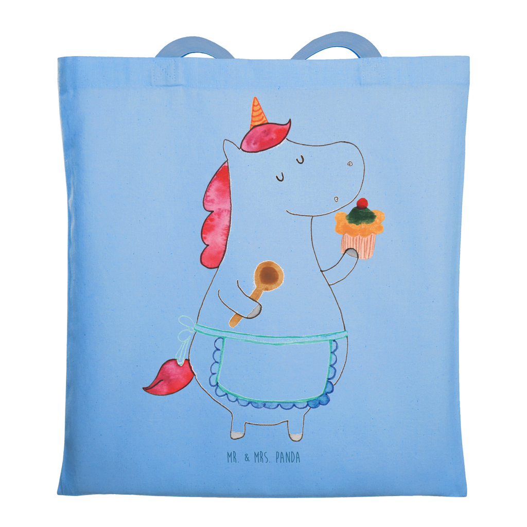 Tragetasche Einhorn Küche Beuteltasche, Beutel, Einkaufstasche, Jutebeutel, Stoffbeutel, Tasche, Shopper, Umhängetasche, Strandtasche, Schultertasche, Stofftasche, Tragetasche, Badetasche, Jutetasche, Einkaufstüte, Laptoptasche, Einhorn, Einhörner, Einhorn Deko, Pegasus, Unicorn, backen, Muffin, Motivation, Träumer, träumen, Bäckerin, Hobbykoch, Koch, Torte, Kuchen