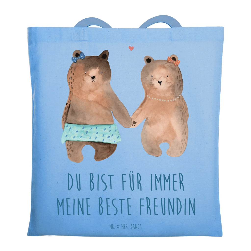 Tragetasche Bär Freundin Beuteltasche, Beutel, Einkaufstasche, Jutebeutel, Stoffbeutel, Tasche, Shopper, Umhängetasche, Strandtasche, Schultertasche, Stofftasche, Tragetasche, Badetasche, Jutetasche, Einkaufstüte, Laptoptasche, Bär, Teddy, Teddybär, Bär Freundin Beste Freund Liebe Liebesbeweis Verliebt Kumpel Kumpeliene