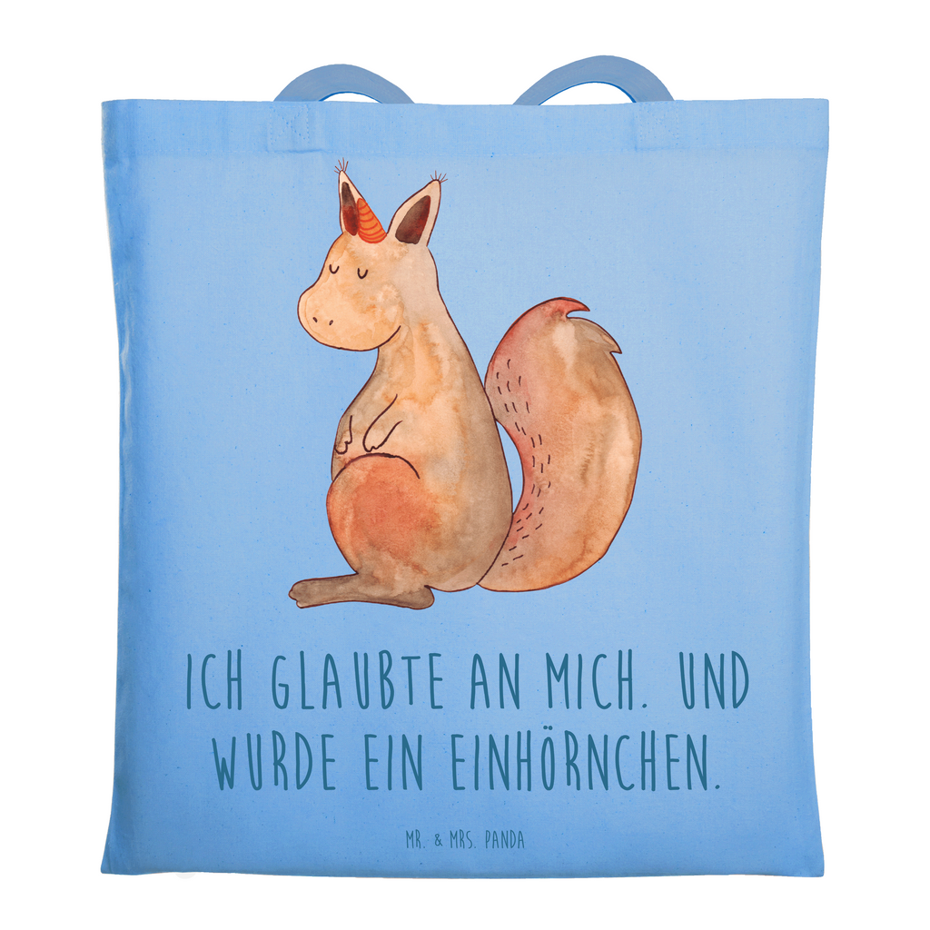 Tragetasche Einhorn Glauben Beuteltasche, Beutel, Einkaufstasche, Jutebeutel, Stoffbeutel, Tasche, Shopper, Umhängetasche, Strandtasche, Schultertasche, Stofftasche, Tragetasche, Badetasche, Jutetasche, Einkaufstüte, Laptoptasche, Einhorn, Einhörner, Einhorn Deko, Pegasus, Unicorn, Einhörnchen, Eichhörnchen, Eichhorn