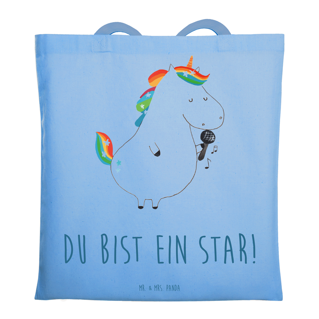 Tragetasche Einhorn Sänger Beuteltasche, Beutel, Einkaufstasche, Jutebeutel, Stoffbeutel, Tasche, Shopper, Umhängetasche, Strandtasche, Schultertasche, Stofftasche, Tragetasche, Badetasche, Jutetasche, Einkaufstüte, Laptoptasche, Einhorn, Einhörner, Einhorn Deko, Pegasus, Unicorn, Glitzer, Konfetti, Party, Geburtstag, Feier, Fest, Disco, Sängerin, Sänger, Freundin