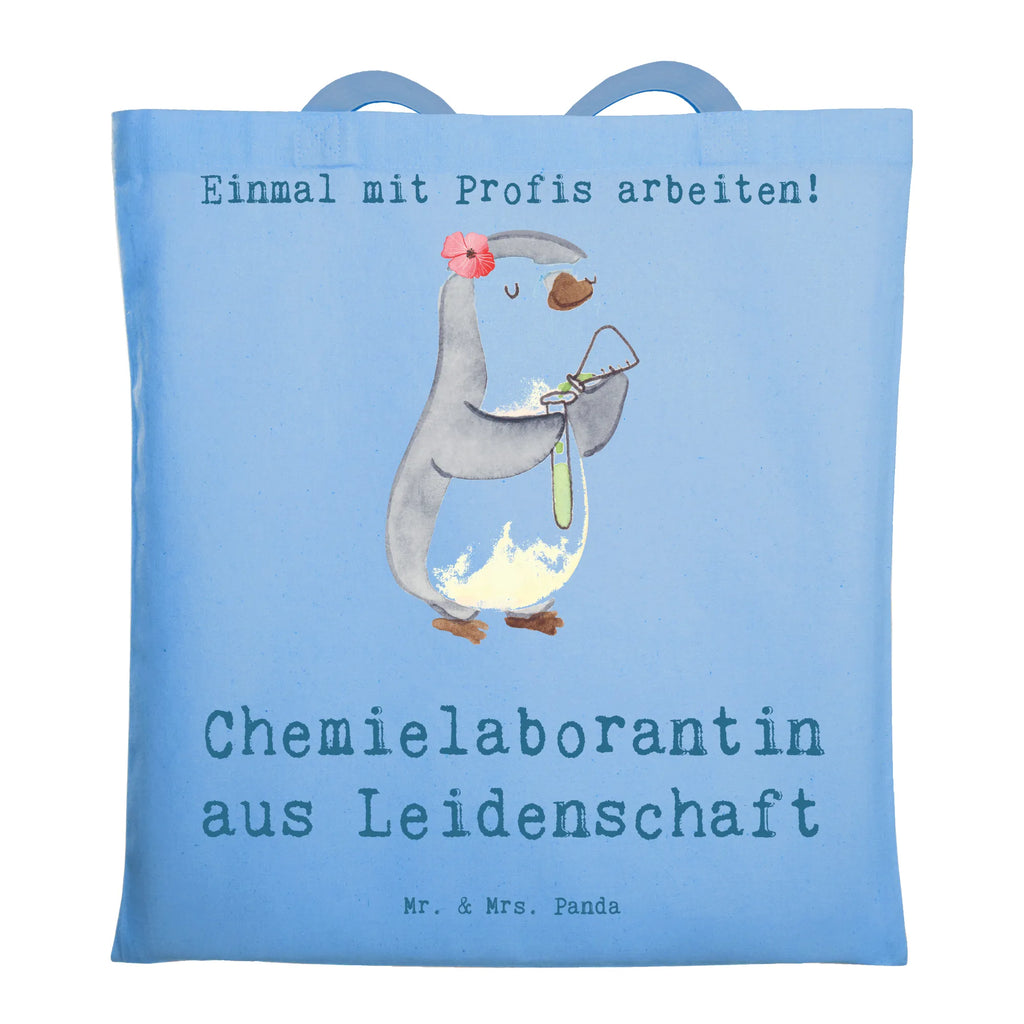 Tragetasche Chemielaborantin aus Leidenschaft Beuteltasche, Beutel, Einkaufstasche, Jutebeutel, Stoffbeutel, Tasche, Shopper, Umhängetasche, Strandtasche, Schultertasche, Stofftasche, Tragetasche, Badetasche, Jutetasche, Einkaufstüte, Laptoptasche, Beruf, Ausbildung, Jubiläum, Abschied, Rente, Kollege, Kollegin, Geschenk, Schenken, Arbeitskollege, Mitarbeiter, Firma, Danke, Dankeschön, Chemikerin, Chemielaborantin, Naturwissenschaftlerin, Labor, Studium, Forschung, Wissenschaftlerin