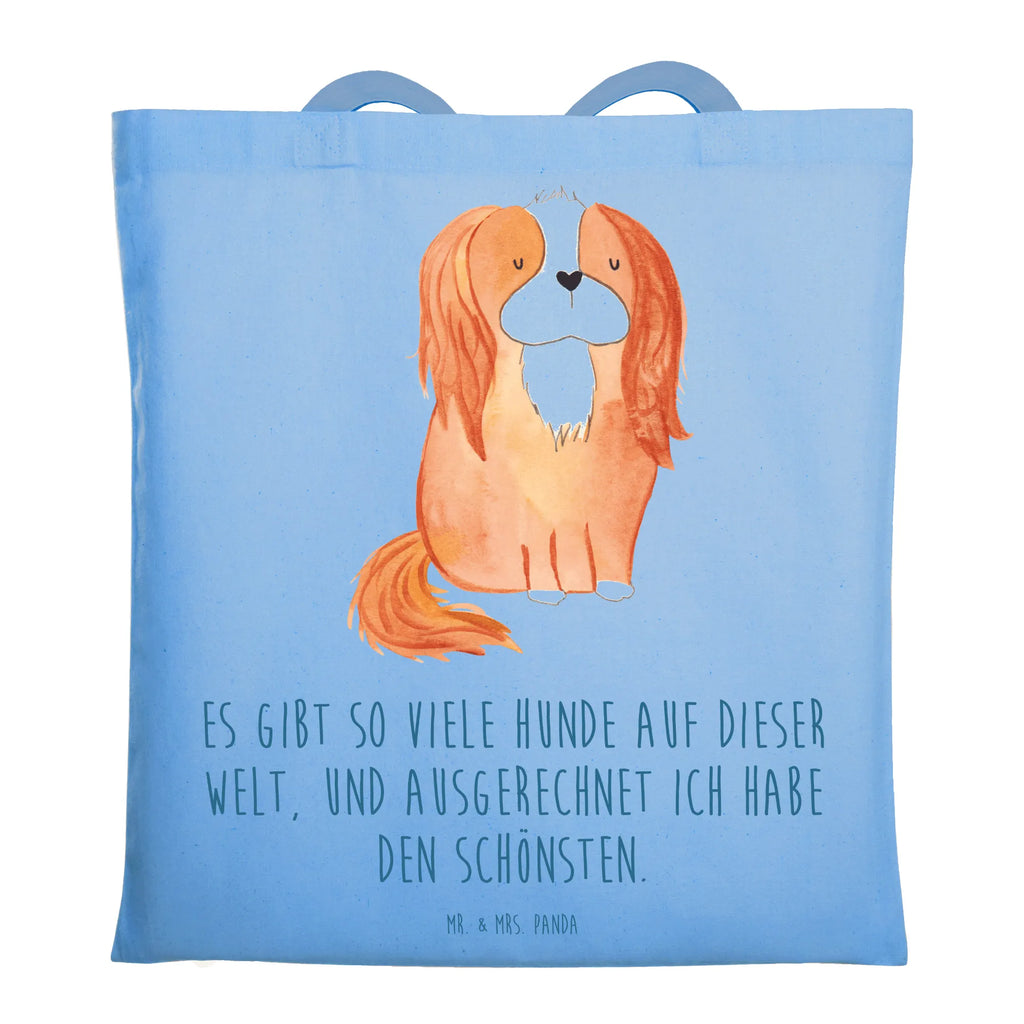 Tragetasche Hund Cavalier King Charles Spaniel Beuteltasche, Beutel, Einkaufstasche, Jutebeutel, Stoffbeutel, Tasche, Shopper, Umhängetasche, Strandtasche, Schultertasche, Stofftasche, Tragetasche, Badetasche, Jutetasche, Einkaufstüte, Laptoptasche, Hund, Hundemotiv, Haustier, Hunderasse, Tierliebhaber, Hundebesitzer, Sprüche, Cavalier King Charles Spaniel, Cockerspaniel, Spaniel, Spruch, schönster Hund