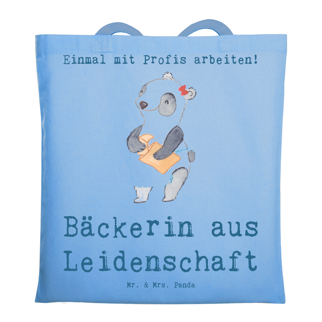 Tragetasche Bäckerin aus Leidenschaft Beuteltasche, Beutel, Einkaufstasche, Jutebeutel, Stoffbeutel, Tasche, Shopper, Umhängetasche, Strandtasche, Schultertasche, Stofftasche, Tragetasche, Badetasche, Jutetasche, Einkaufstüte, Laptoptasche, Beruf, Ausbildung, Jubiläum, Abschied, Rente, Kollege, Kollegin, Geschenk, Schenken, Arbeitskollege, Mitarbeiter, Firma, Danke, Dankeschön, Bäckerin, Konditorin, Brotbäckerin, Bäckerei, Backstube, Bäckerladen, Brotmanufaktur