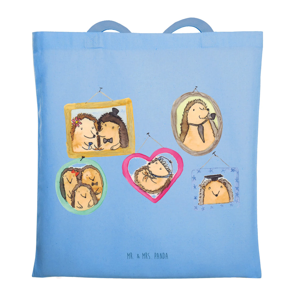 Tragetasche Igel Familie Beuteltasche, Beutel, Einkaufstasche, Jutebeutel, Stoffbeutel, Tasche, Shopper, Umhängetasche, Strandtasche, Schultertasche, Stofftasche, Tragetasche, Badetasche, Jutetasche, Einkaufstüte, Laptoptasche, Familie, Vatertag, Muttertag, Bruder, Schwester, Mama, Papa, Oma, Opa, Liebe, Igel, Bilder, Zusammenhalt, Glück