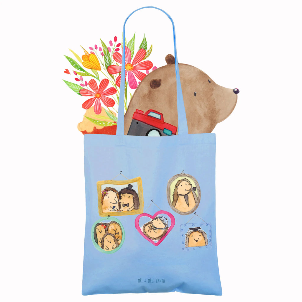 Tragetasche Igel Familie Beuteltasche, Beutel, Einkaufstasche, Jutebeutel, Stoffbeutel, Tasche, Shopper, Umhängetasche, Strandtasche, Schultertasche, Stofftasche, Tragetasche, Badetasche, Jutetasche, Einkaufstüte, Laptoptasche, Familie, Vatertag, Muttertag, Bruder, Schwester, Mama, Papa, Oma, Opa, Liebe, Igel, Bilder, Zusammenhalt, Glück