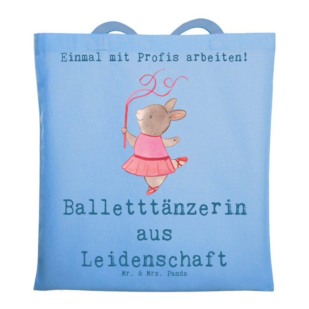 Tragetasche Balletttänzerin aus Leidenschaft Beuteltasche, Beutel, Einkaufstasche, Jutebeutel, Stoffbeutel, Tasche, Shopper, Umhängetasche, Strandtasche, Schultertasche, Stofftasche, Tragetasche, Badetasche, Jutetasche, Einkaufstüte, Laptoptasche, Beruf, Ausbildung, Jubiläum, Abschied, Rente, Kollege, Kollegin, Geschenk, Schenken, Arbeitskollege, Mitarbeiter, Firma, Danke, Dankeschön, Balletttänzerin, Ballerina, Ballett, Glücksbringer Auftritt, Ballettaufführung, Ballettunterricht, Ballettstunden