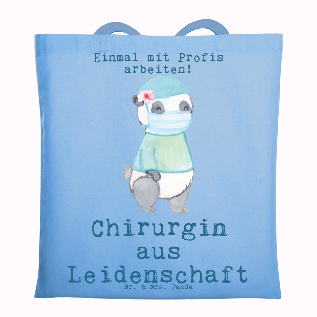 Tragetasche Chirurgin aus Leidenschaft Beuteltasche, Beutel, Einkaufstasche, Jutebeutel, Stoffbeutel, Tasche, Shopper, Umhängetasche, Strandtasche, Schultertasche, Stofftasche, Tragetasche, Badetasche, Jutetasche, Einkaufstüte, Laptoptasche, Beruf, Ausbildung, Jubiläum, Abschied, Rente, Kollege, Kollegin, Geschenk, Schenken, Arbeitskollege, Mitarbeiter, Firma, Danke, Dankeschön, Chirurgin, Unfallchirurgini, Notfallchirurgin, Krankenhaus, Ärztin, Medizinerin