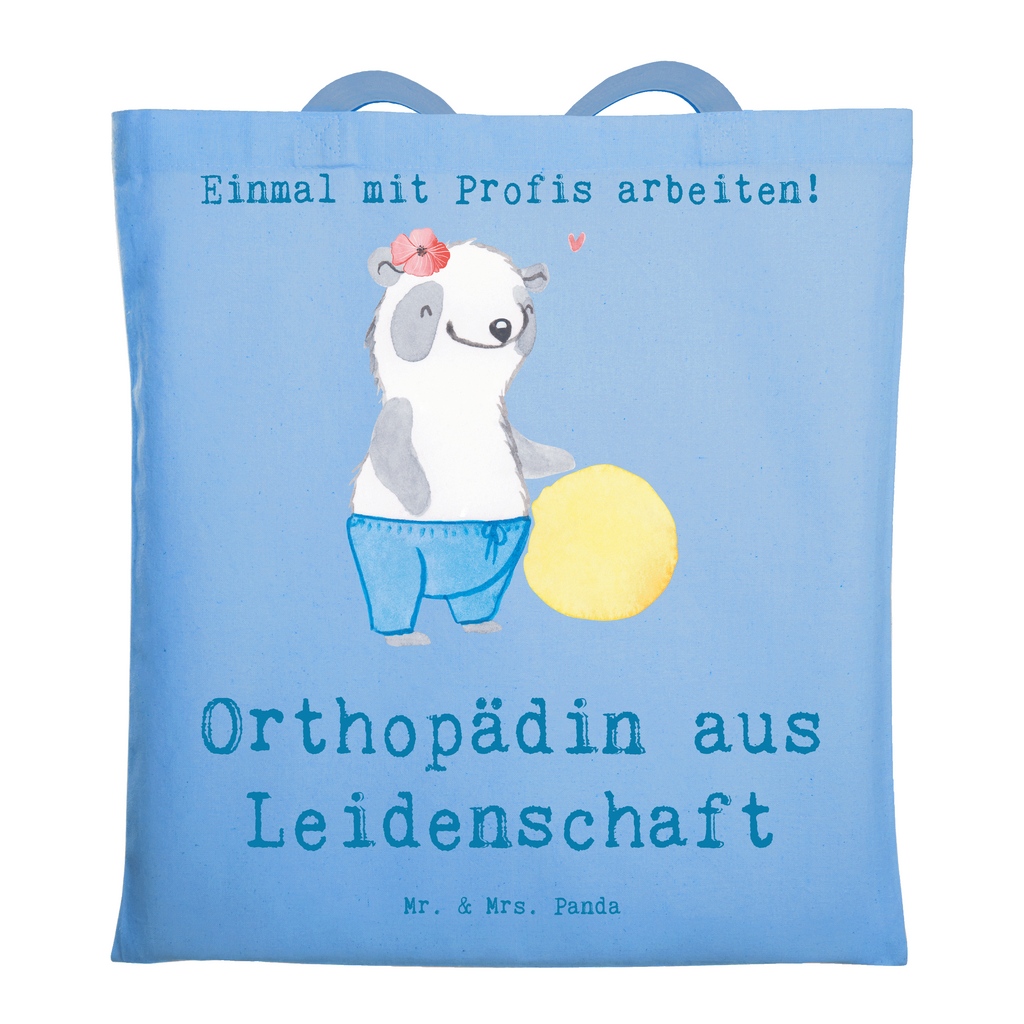 Tragetasche Orthopädin aus Leidenschaft Beuteltasche, Beutel, Einkaufstasche, Jutebeutel, Stoffbeutel, Tasche, Shopper, Umhängetasche, Strandtasche, Schultertasche, Stofftasche, Tragetasche, Badetasche, Jutetasche, Einkaufstüte, Laptoptasche, Beruf, Ausbildung, Jubiläum, Abschied, Rente, Kollege, Kollegin, Geschenk, Schenken, Arbeitskollege, Mitarbeiter, Firma, Danke, Dankeschön, Orthopädin, Fachärztin, Orthopädie, Praxis, Eröffnung