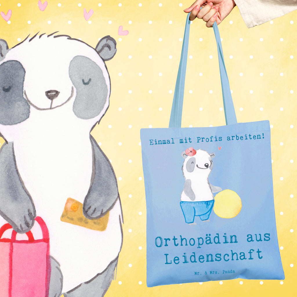 Tragetasche Orthopädin aus Leidenschaft Beuteltasche, Beutel, Einkaufstasche, Jutebeutel, Stoffbeutel, Tasche, Shopper, Umhängetasche, Strandtasche, Schultertasche, Stofftasche, Tragetasche, Badetasche, Jutetasche, Einkaufstüte, Laptoptasche, Beruf, Ausbildung, Jubiläum, Abschied, Rente, Kollege, Kollegin, Geschenk, Schenken, Arbeitskollege, Mitarbeiter, Firma, Danke, Dankeschön, Orthopädin, Fachärztin, Orthopädie, Praxis, Eröffnung