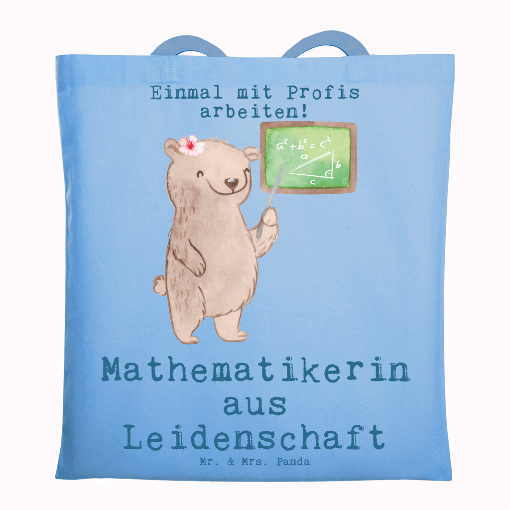 Tragetasche Mathematikerin aus Leidenschaft Beuteltasche, Beutel, Einkaufstasche, Jutebeutel, Stoffbeutel, Tasche, Shopper, Umhängetasche, Strandtasche, Schultertasche, Stofftasche, Tragetasche, Badetasche, Jutetasche, Einkaufstüte, Laptoptasche, Beruf, Ausbildung, Jubiläum, Abschied, Rente, Kollege, Kollegin, Geschenk, Schenken, Arbeitskollege, Mitarbeiter, Firma, Danke, Dankeschön, Mathematikerin, Mathematik Studium, Studentin Mathe, Bachelor, Master, Rechenkünstlerin, Zahlenmensch