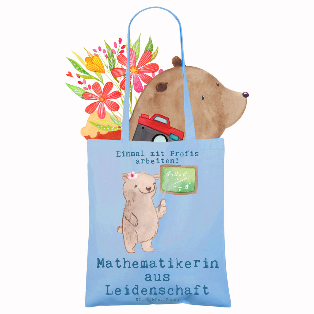 Tragetasche Mathematikerin aus Leidenschaft Beuteltasche, Beutel, Einkaufstasche, Jutebeutel, Stoffbeutel, Tasche, Shopper, Umhängetasche, Strandtasche, Schultertasche, Stofftasche, Tragetasche, Badetasche, Jutetasche, Einkaufstüte, Laptoptasche, Beruf, Ausbildung, Jubiläum, Abschied, Rente, Kollege, Kollegin, Geschenk, Schenken, Arbeitskollege, Mitarbeiter, Firma, Danke, Dankeschön, Mathematikerin, Mathematik Studium, Studentin Mathe, Bachelor, Master, Rechenkünstlerin, Zahlenmensch