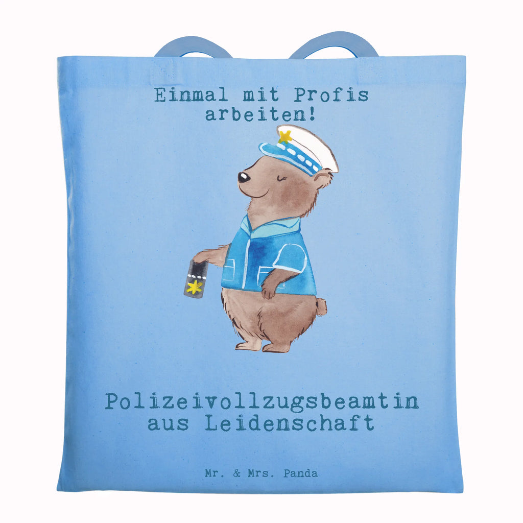 Tragetasche Polizeivollzugsbeamtin aus Leidenschaft Beuteltasche, Beutel, Einkaufstasche, Jutebeutel, Stoffbeutel, Tasche, Shopper, Umhängetasche, Strandtasche, Schultertasche, Stofftasche, Tragetasche, Badetasche, Jutetasche, Einkaufstüte, Laptoptasche, Beruf, Ausbildung, Jubiläum, Abschied, Rente, Kollege, Kollegin, Geschenk, Schenken, Arbeitskollege, Mitarbeiter, Firma, Danke, Dankeschön, Polizeivollzugsbeamte, Polizistin Polizei