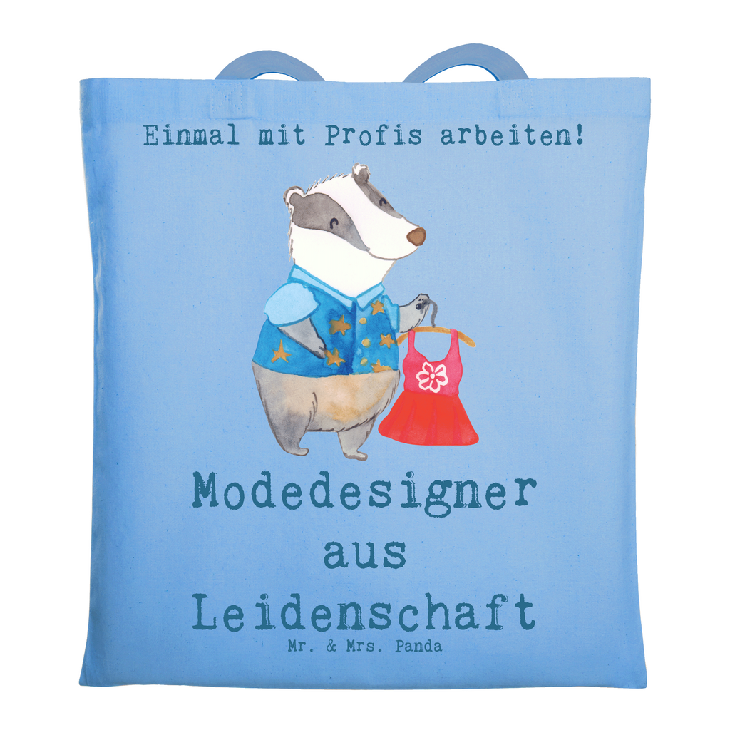 Tragetasche Modedesigner aus Leidenschaft Beuteltasche, Beutel, Einkaufstasche, Jutebeutel, Stoffbeutel, Tasche, Shopper, Umhängetasche, Strandtasche, Schultertasche, Stofftasche, Tragetasche, Badetasche, Jutetasche, Einkaufstüte, Laptoptasche, Beruf, Ausbildung, Jubiläum, Abschied, Rente, Kollege, Kollegin, Geschenk, Schenken, Arbeitskollege, Mitarbeiter, Firma, Danke, Dankeschön, Modedesigner, Fashion Designer, Modeschöpfer