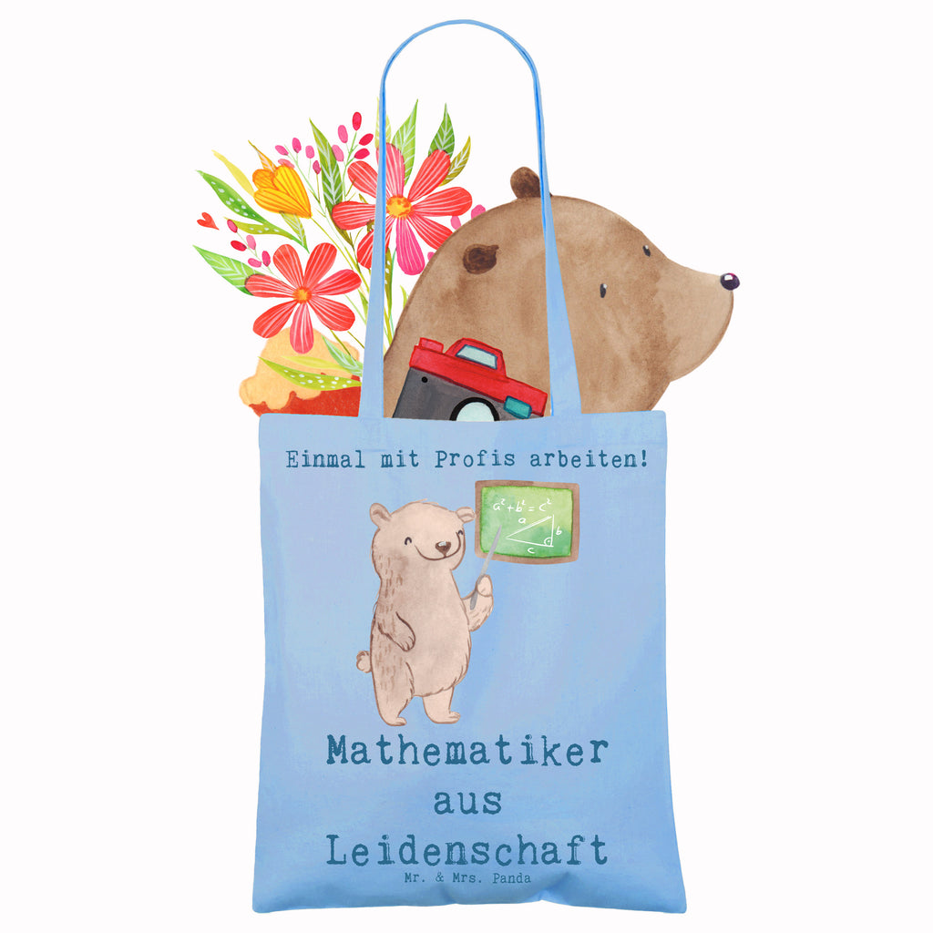 Tragetasche Mathematiker aus Leidenschaft Beuteltasche, Beutel, Einkaufstasche, Jutebeutel, Stoffbeutel, Tasche, Shopper, Umhängetasche, Strandtasche, Schultertasche, Stofftasche, Tragetasche, Badetasche, Jutetasche, Einkaufstüte, Laptoptasche, Beruf, Ausbildung, Jubiläum, Abschied, Rente, Kollege, Kollegin, Geschenk, Schenken, Arbeitskollege, Mitarbeiter, Firma, Danke, Dankeschön, Mathematiker, Mathematik Studium, Student Mathe, Bachelor, Master