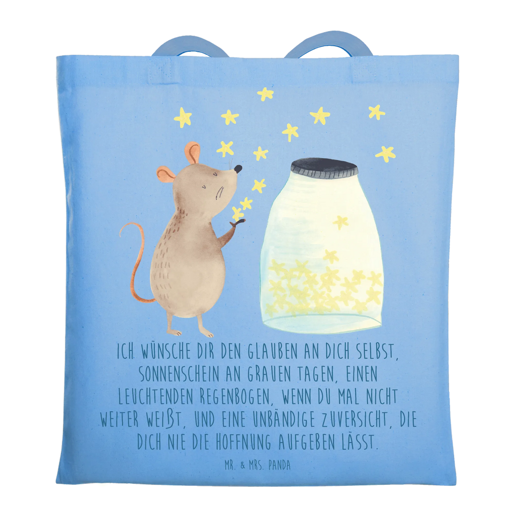 Tragetasche Maus Sterne Beuteltasche, Beutel, Einkaufstasche, Jutebeutel, Stoffbeutel, Tasche, Shopper, Umhängetasche, Strandtasche, Schultertasche, Stofftasche, Tragetasche, Badetasche, Jutetasche, Einkaufstüte, Laptoptasche, Tiermotive, Gute Laune, lustige Sprüche, Tiere, Maus, Sterne, Wunsch, Kind, Taufe, Taufgeschenk, Geburt, Schwangerschaft, erstes Kind, Kindergeburtstag, Geburtstag, Hoffnung, Träume