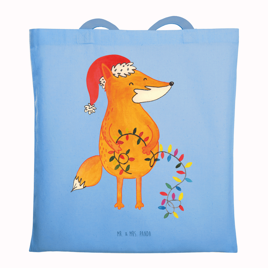 Tragetasche Fuchs Weihnachten Beuteltasche, Beutel, Einkaufstasche, Jutebeutel, Stoffbeutel, Tasche, Shopper, Umhängetasche, Strandtasche, Schultertasche, Stofftasche, Tragetasche, Badetasche, Jutetasche, Einkaufstüte, Laptoptasche, Winter, Weihnachten, Weihnachtsdeko, Nikolaus, Advent, Heiligabend, Wintermotiv, Fuchs, Füchse, Spruch schön, Geschenk Weihnachten, Weihnachtsmann, Weihnachtszeit