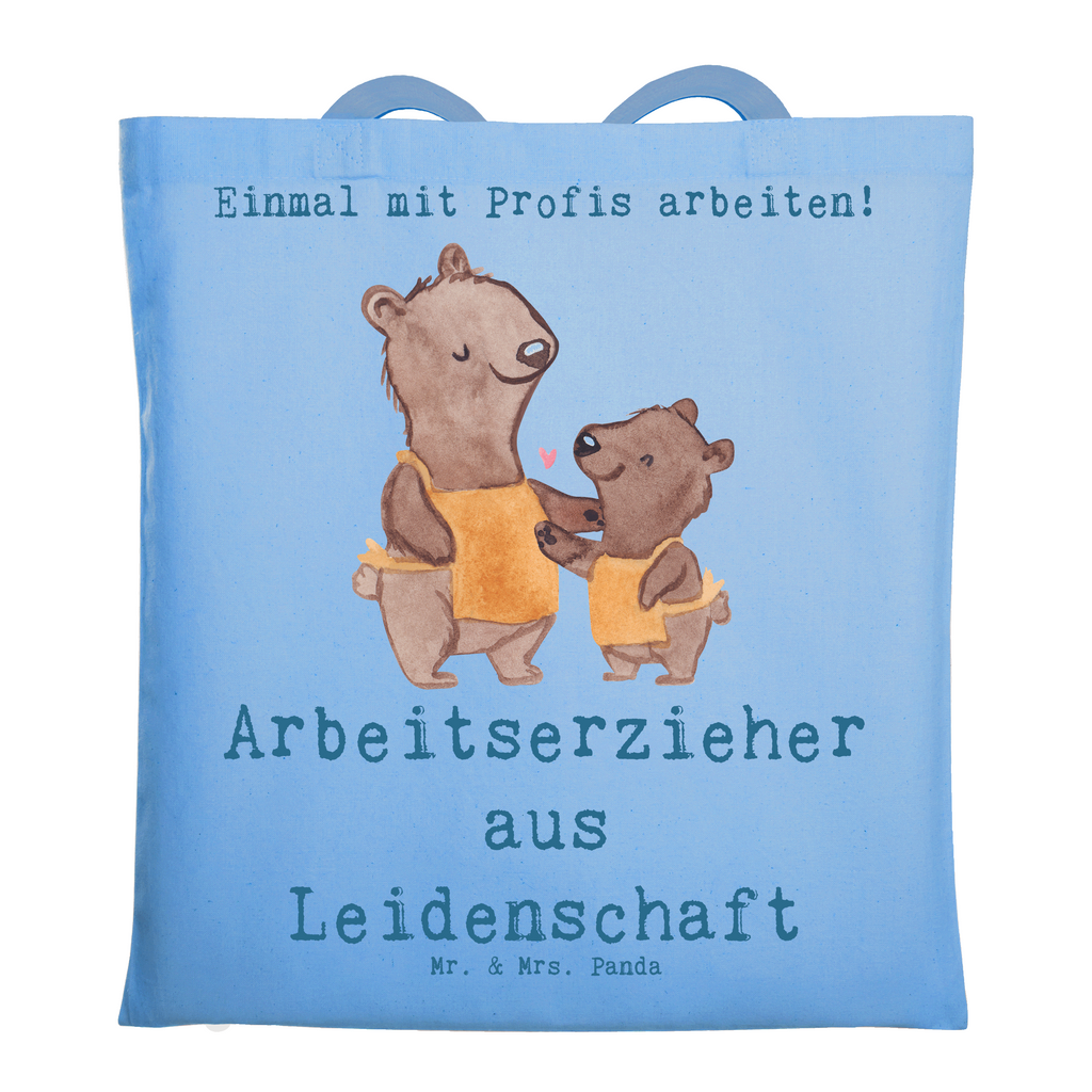 Tragetasche Arbeitserzieher aus Leidenschaft Beuteltasche, Beutel, Einkaufstasche, Jutebeutel, Stoffbeutel, Tasche, Shopper, Umhängetasche, Strandtasche, Schultertasche, Stofftasche, Tragetasche, Badetasche, Jutetasche, Einkaufstüte, Laptoptasche, Beruf, Ausbildung, Jubiläum, Abschied, Rente, Kollege, Kollegin, Geschenk, Schenken, Arbeitskollege, Mitarbeiter, Firma, Danke, Dankeschön, Arbeitserzieher, Arbeitspädagoge, Studium