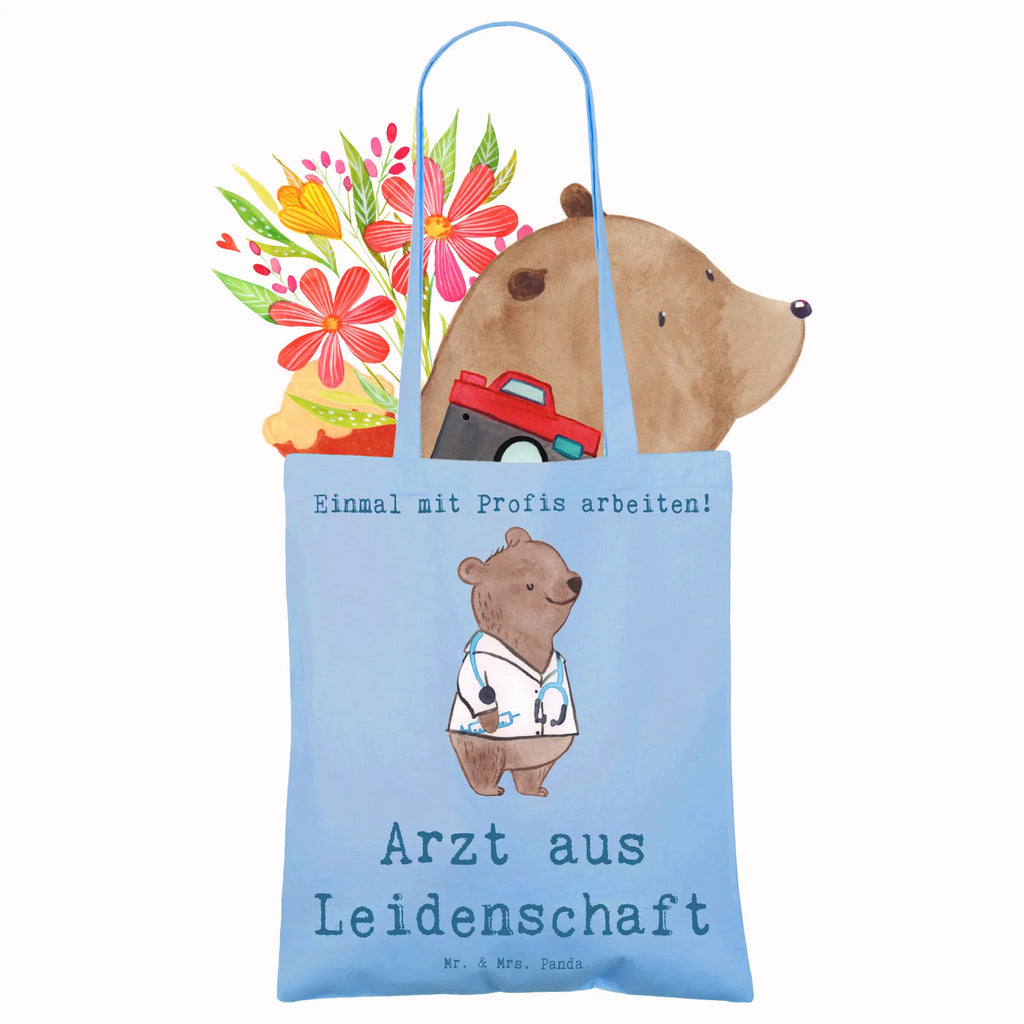 Tragetasche Arzt aus Leidenschaft Beuteltasche, Beutel, Einkaufstasche, Jutebeutel, Stoffbeutel, Tasche, Shopper, Umhängetasche, Strandtasche, Schultertasche, Stofftasche, Tragetasche, Badetasche, Jutetasche, Einkaufstüte, Laptoptasche, Beruf, Ausbildung, Jubiläum, Abschied, Rente, Kollege, Kollegin, Geschenk, Schenken, Arbeitskollege, Mitarbeiter, Firma, Danke, Dankeschön, Arzt, Hausarzt, Mediziner, Doktor, Medizinstudium, Doktortitel, Arztpraxis