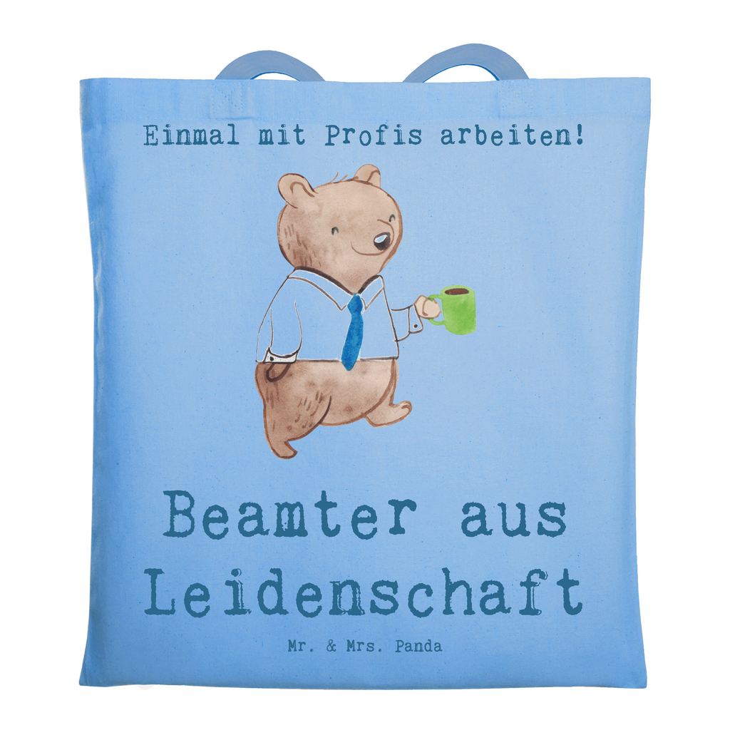 Tragetasche Beamter aus Leidenschaft Beuteltasche, Beutel, Einkaufstasche, Jutebeutel, Stoffbeutel, Tasche, Shopper, Umhängetasche, Strandtasche, Schultertasche, Stofftasche, Tragetasche, Badetasche, Jutetasche, Einkaufstüte, Laptoptasche, Beruf, Ausbildung, Jubiläum, Abschied, Rente, Kollege, Kollegin, Geschenk, Schenken, Arbeitskollege, Mitarbeiter, Firma, Danke, Dankeschön, Beamter, Verbeamtung, Beamtentum, öffentlicher Dienst, Studium, Amt