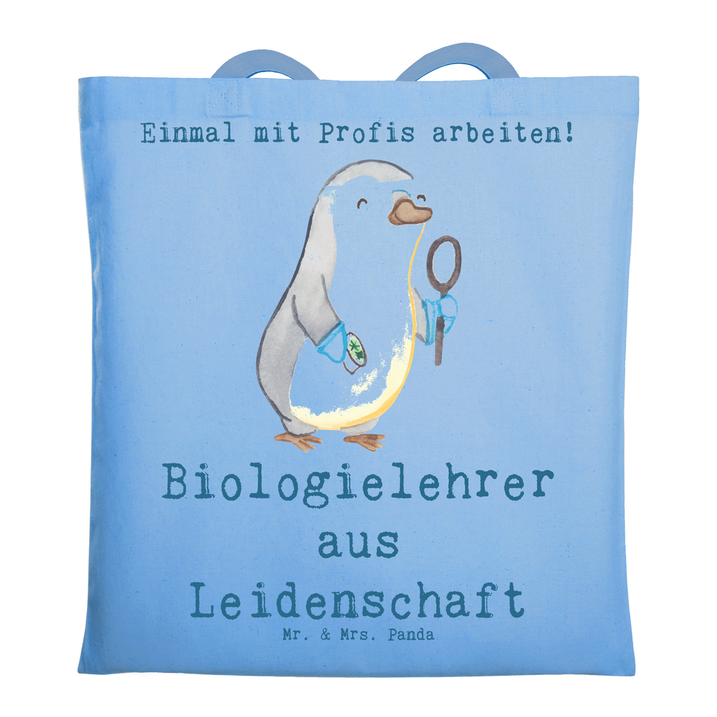 Tragetasche Biologielehrer aus Leidenschaft Beuteltasche, Beutel, Einkaufstasche, Jutebeutel, Stoffbeutel, Tasche, Shopper, Umhängetasche, Strandtasche, Schultertasche, Stofftasche, Tragetasche, Badetasche, Jutetasche, Einkaufstüte, Laptoptasche, Beruf, Ausbildung, Jubiläum, Abschied, Rente, Kollege, Kollegin, Geschenk, Schenken, Arbeitskollege, Mitarbeiter, Firma, Danke, Dankeschön, Biologielehrer, Biolehrer, Biounterricht, Biologie, Schule, Grundschule