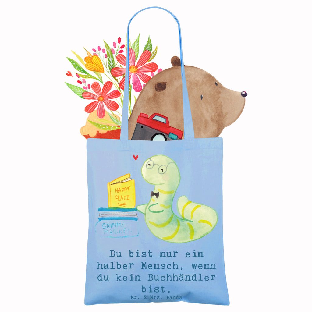 Tragetasche Buchhändler mit Herz Beuteltasche, Beutel, Einkaufstasche, Jutebeutel, Stoffbeutel, Tasche, Shopper, Umhängetasche, Strandtasche, Schultertasche, Stofftasche, Tragetasche, Badetasche, Jutetasche, Einkaufstüte, Laptoptasche, Beruf, Ausbildung, Jubiläum, Abschied, Rente, Kollege, Kollegin, Geschenk, Schenken, Arbeitskollege, Mitarbeiter, Firma, Danke, Dankeschön, Buchhändler, Buchhandlung, Buchverkäufer, Bibliothekar, Bücherwurm