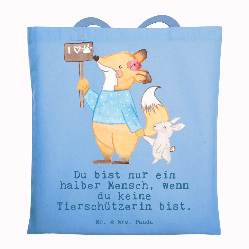 Tragetasche Tierschützerin mit Herz Beuteltasche, Beutel, Einkaufstasche, Jutebeutel, Stoffbeutel, Tasche, Shopper, Umhängetasche, Strandtasche, Schultertasche, Stofftasche, Tragetasche, Badetasche, Jutetasche, Einkaufstüte, Laptoptasche, Beruf, Ausbildung, Jubiläum, Abschied, Rente, Kollege, Kollegin, Geschenk, Schenken, Arbeitskollege, Mitarbeiter, Firma, Danke, Dankeschön