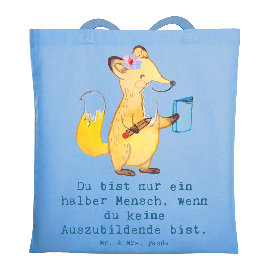 Tragetasche Auszubildende mit Herz Beuteltasche, Beutel, Einkaufstasche, Jutebeutel, Stoffbeutel, Tasche, Shopper, Umhängetasche, Strandtasche, Schultertasche, Stofftasche, Tragetasche, Badetasche, Jutetasche, Einkaufstüte, Laptoptasche, Beruf, Ausbildung, Jubiläum, Abschied, Rente, Kollege, Kollegin, Geschenk, Schenken, Arbeitskollege, Mitarbeiter, Firma, Danke, Dankeschön, Auszubildende, Azubine, Ausbildungsbeginn, Abschlussprüfung, Beginn der Ausbildung, Glücksbringer zur Ausbildung