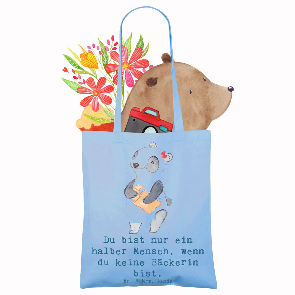 Tragetasche Bäckerin mit Herz Beuteltasche, Beutel, Einkaufstasche, Jutebeutel, Stoffbeutel, Tasche, Shopper, Umhängetasche, Strandtasche, Schultertasche, Stofftasche, Tragetasche, Badetasche, Jutetasche, Einkaufstüte, Laptoptasche, Beruf, Ausbildung, Jubiläum, Abschied, Rente, Kollege, Kollegin, Geschenk, Schenken, Arbeitskollege, Mitarbeiter, Firma, Danke, Dankeschön, Bäckerin, Konditorin, Brotbäckerin, Bäckerei, Backstube, Bäckerladen, Brotmanufaktur