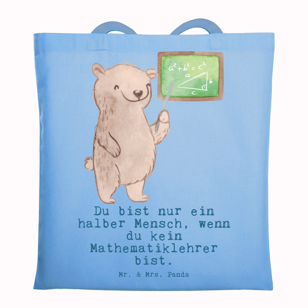 Tragetasche Mathematiklehrer mit Herz Beuteltasche, Beutel, Einkaufstasche, Jutebeutel, Stoffbeutel, Tasche, Shopper, Umhängetasche, Strandtasche, Schultertasche, Stofftasche, Tragetasche, Badetasche, Jutetasche, Einkaufstüte, Laptoptasche, Beruf, Ausbildung, Jubiläum, Abschied, Rente, Kollege, Kollegin, Geschenk, Schenken, Arbeitskollege, Mitarbeiter, Firma, Danke, Dankeschön, Mathematiklehrer, Lehramtstudent, Referendariat, Mathelehrer, Matheunterricht, Mathe, Lehrer