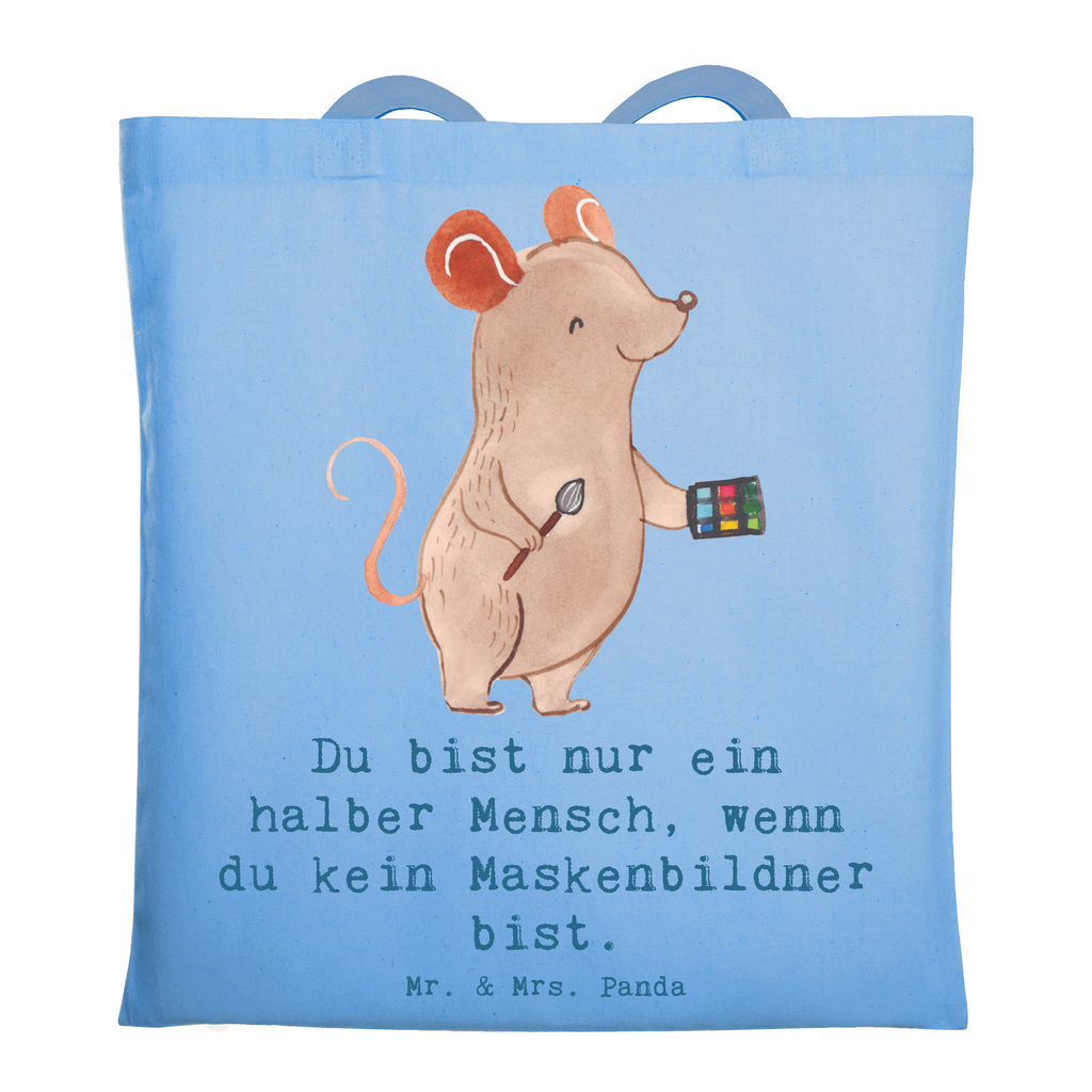 Tragetasche Maskenbildner mit Herz Beuteltasche, Beutel, Einkaufstasche, Jutebeutel, Stoffbeutel, Tasche, Shopper, Umhängetasche, Strandtasche, Schultertasche, Stofftasche, Tragetasche, Badetasche, Jutetasche, Einkaufstüte, Laptoptasche, Beruf, Ausbildung, Jubiläum, Abschied, Rente, Kollege, Kollegin, Geschenk, Schenken, Arbeitskollege, Mitarbeiter, Firma, Danke, Dankeschön, Kosmetiker, Make Up Artist, Maskenbildner, Visagist, Beauty Salon, Kosmetikstudio, Eröffnung