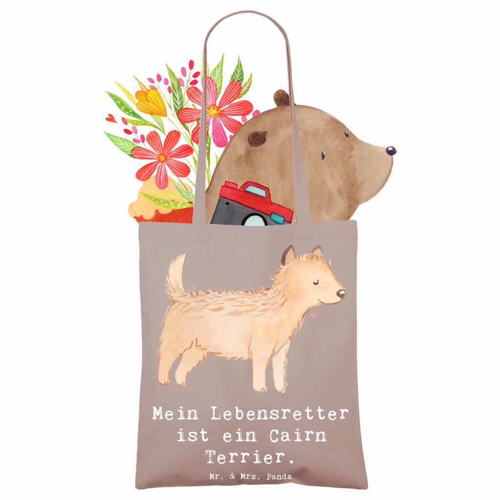 Tragetasche Cairn Terrier Lebensretter Beuteltasche, Beutel, Einkaufstasche, Jutebeutel, Stoffbeutel, Tasche, Shopper, Umhängetasche, Strandtasche, Schultertasche, Stofftasche, Tragetasche, Badetasche, Jutetasche, Einkaufstüte, Laptoptasche, Hund, Hunderasse, Rassehund, Hundebesitzer, Geschenk, Tierfreund, Schenken, Welpe, Cairn Terrier