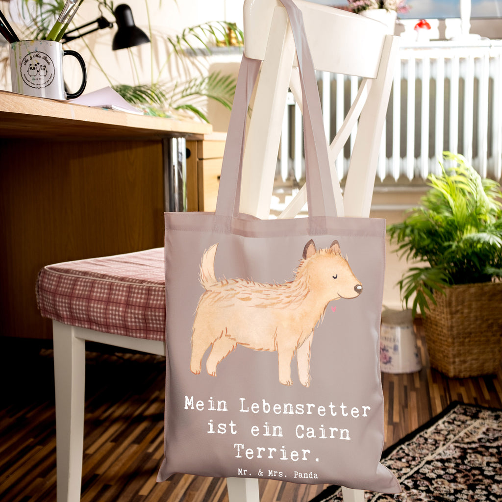 Tragetasche Cairn Terrier Lebensretter Beuteltasche, Beutel, Einkaufstasche, Jutebeutel, Stoffbeutel, Tasche, Shopper, Umhängetasche, Strandtasche, Schultertasche, Stofftasche, Tragetasche, Badetasche, Jutetasche, Einkaufstüte, Laptoptasche, Hund, Hunderasse, Rassehund, Hundebesitzer, Geschenk, Tierfreund, Schenken, Welpe, Cairn Terrier