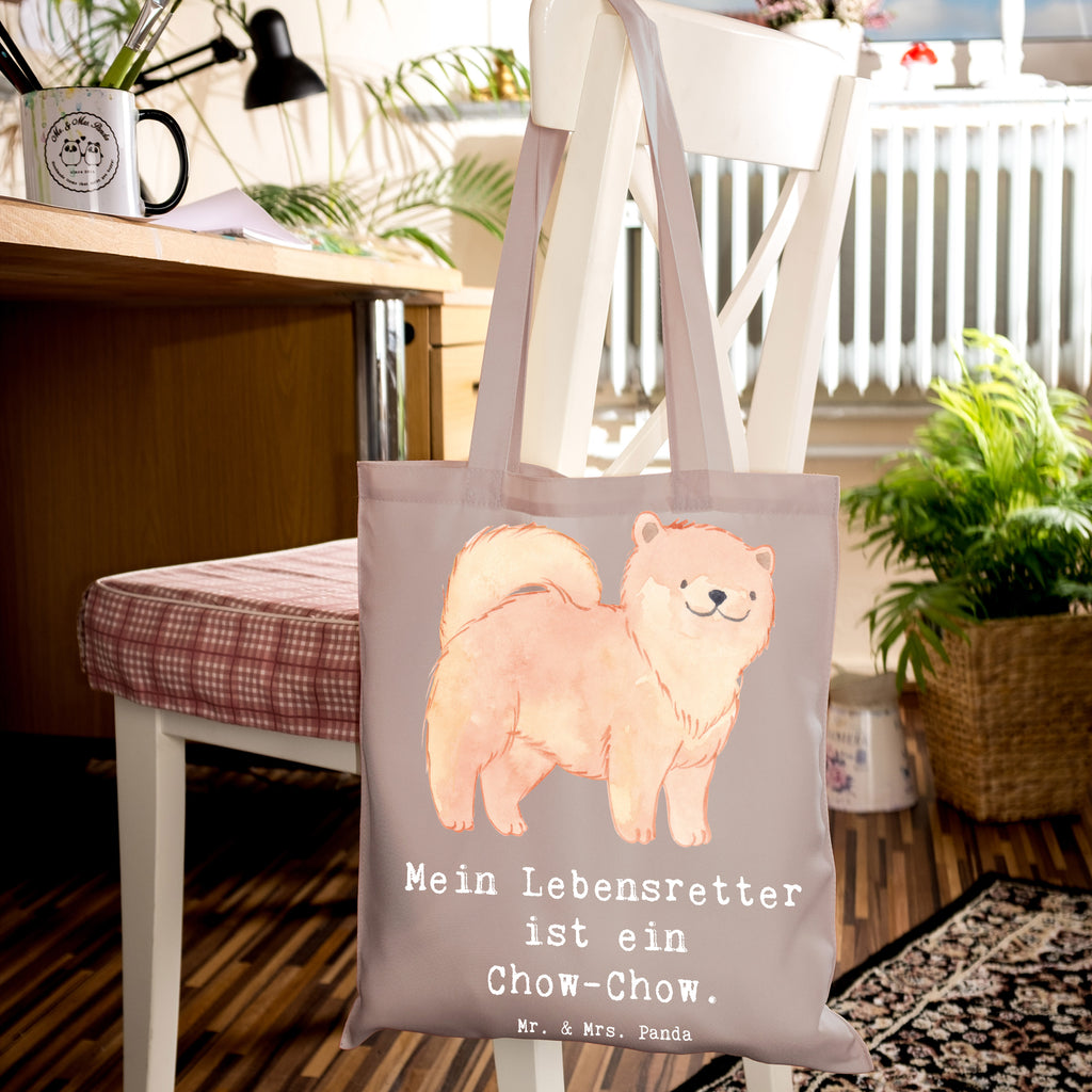 Tragetasche Chow-Chow Lebensretter Beuteltasche, Beutel, Einkaufstasche, Jutebeutel, Stoffbeutel, Tasche, Shopper, Umhängetasche, Strandtasche, Schultertasche, Stofftasche, Tragetasche, Badetasche, Jutetasche, Einkaufstüte, Laptoptasche, Hund, Hunderasse, Rassehund, Hundebesitzer, Geschenk, Tierfreund, Schenken, Welpe, Chow-Chow, Asiatischer Spitz