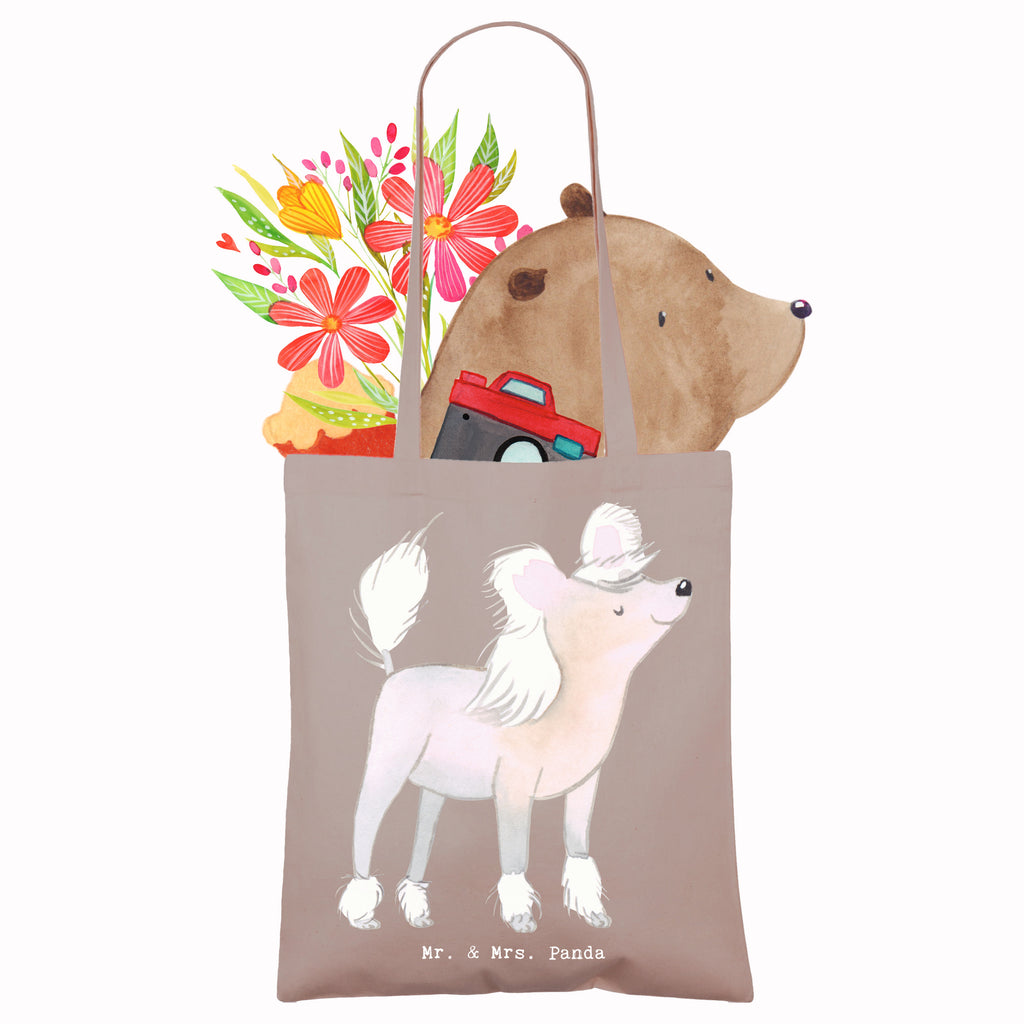 Tragetasche Chinesischer Schopfhund Moment Beuteltasche, Beutel, Einkaufstasche, Jutebeutel, Stoffbeutel, Tasche, Shopper, Umhängetasche, Strandtasche, Schultertasche, Stofftasche, Tragetasche, Badetasche, Jutetasche, Einkaufstüte, Laptoptasche, Hund, Hunderasse, Rassehund, Hundebesitzer, Geschenk, Tierfreund, Schenken, Welpe, Chinesischer Schopfhund, Chinese Crested Dog