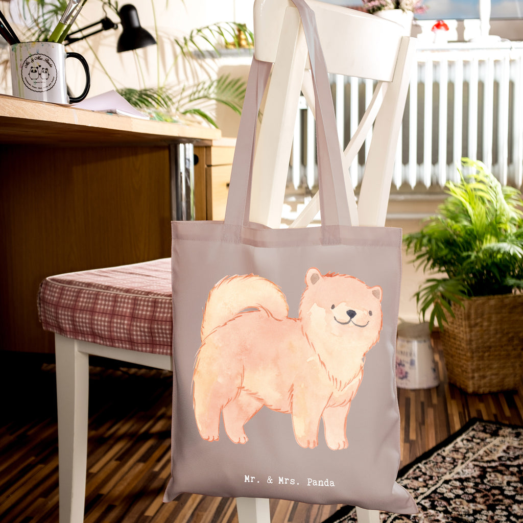 Tragetasche Chow-Chow Moment Beuteltasche, Beutel, Einkaufstasche, Jutebeutel, Stoffbeutel, Tasche, Shopper, Umhängetasche, Strandtasche, Schultertasche, Stofftasche, Tragetasche, Badetasche, Jutetasche, Einkaufstüte, Laptoptasche, Hund, Hunderasse, Rassehund, Hundebesitzer, Geschenk, Tierfreund, Schenken, Welpe, Chow-Chow, Asiatischer Spitz