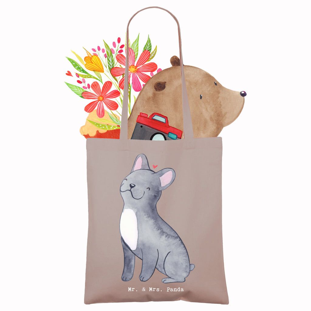 Tragetasche Französische Bulldogge Lebensretter Beuteltasche, Beutel, Einkaufstasche, Jutebeutel, Stoffbeutel, Tasche, Shopper, Umhängetasche, Strandtasche, Schultertasche, Stofftasche, Tragetasche, Badetasche, Jutetasche, Einkaufstüte, Laptoptasche, Hund, Hunderasse, Rassehund, Hundebesitzer, Geschenk, Tierfreund, Schenken, Welpe, Französische Bulldogge