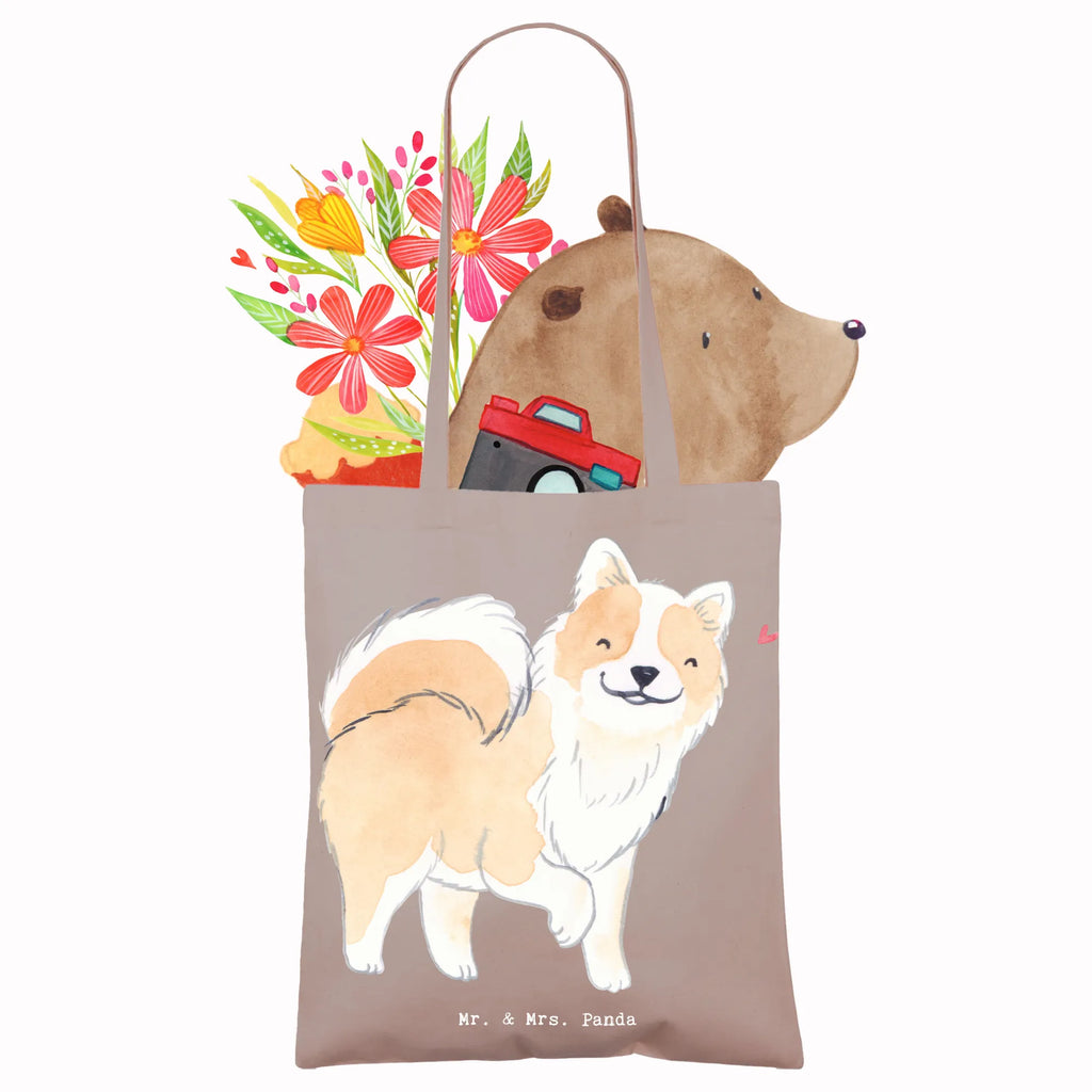 Tragetasche Islandhund Moment Beuteltasche, Beutel, Einkaufstasche, Jutebeutel, Stoffbeutel, Tasche, Shopper, Umhängetasche, Strandtasche, Schultertasche, Stofftasche, Tragetasche, Badetasche, Jutetasche, Einkaufstüte, Laptoptasche, Hund, Hunderasse, Rassehund, Hundebesitzer, Geschenk, Tierfreund, Schenken, Welpe, Islandhund, isländischer Schäferhund