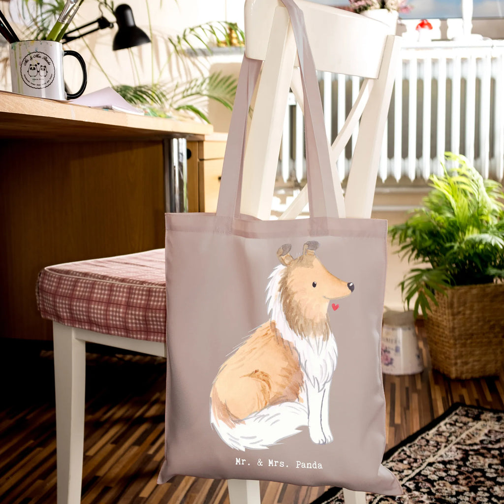 Tragetasche Langhaar Collie Lebensretter Beuteltasche, Beutel, Einkaufstasche, Jutebeutel, Stoffbeutel, Tasche, Shopper, Umhängetasche, Strandtasche, Schultertasche, Stofftasche, Tragetasche, Badetasche, Jutetasche, Einkaufstüte, Laptoptasche, Hund, Hunderasse, Rassehund, Hundebesitzer, Geschenk, Tierfreund, Schenken, Welpe, Langhaar Collie, britischer Hütehund