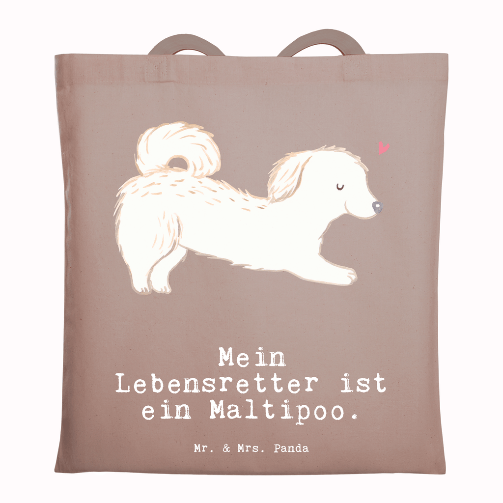 Tragetasche Maltipoo Lebensretter Beuteltasche, Beutel, Einkaufstasche, Jutebeutel, Stoffbeutel, Tasche, Shopper, Umhängetasche, Strandtasche, Schultertasche, Stofftasche, Tragetasche, Badetasche, Jutetasche, Einkaufstüte, Laptoptasche, Hund, Hunderasse, Rassehund, Hundebesitzer, Geschenk, Tierfreund, Schenken, Welpe, Maltipoo, Kreuzung, Mischling