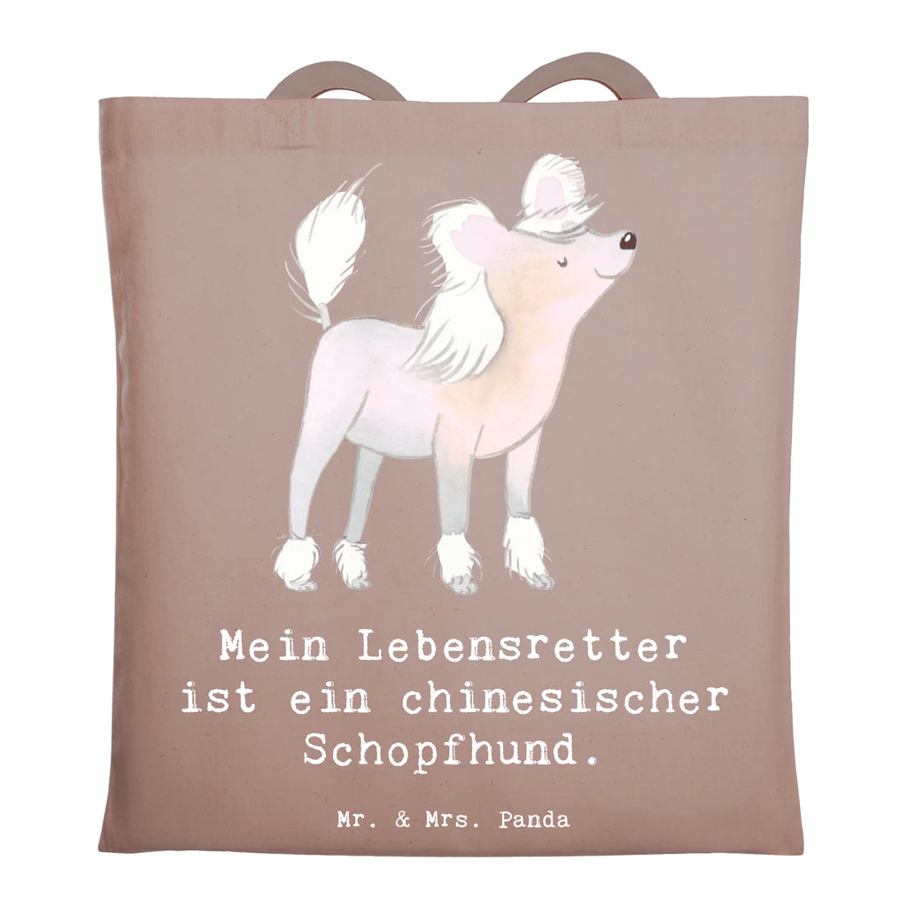 Tragetasche Chinesischer Schopfhund Lebensretter Beuteltasche, Beutel, Einkaufstasche, Jutebeutel, Stoffbeutel, Tasche, Shopper, Umhängetasche, Strandtasche, Schultertasche, Stofftasche, Tragetasche, Badetasche, Jutetasche, Einkaufstüte, Laptoptasche, Hund, Hunderasse, Rassehund, Hundebesitzer, Geschenk, Tierfreund, Schenken, Welpe, Chinesischer Schopfhund, Chinese Crested Dog