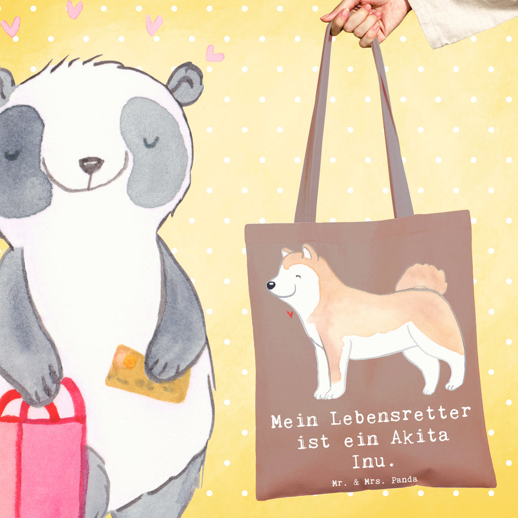 Tragetasche Akita Inu Lebensretter Beuteltasche, Beutel, Einkaufstasche, Jutebeutel, Stoffbeutel, Tasche, Shopper, Umhängetasche, Strandtasche, Schultertasche, Stofftasche, Tragetasche, Badetasche, Jutetasche, Einkaufstüte, Laptoptasche, Hund, Hunderasse, Rassehund, Hundebesitzer, Geschenk, Tierfreund, Schenken, Welpe