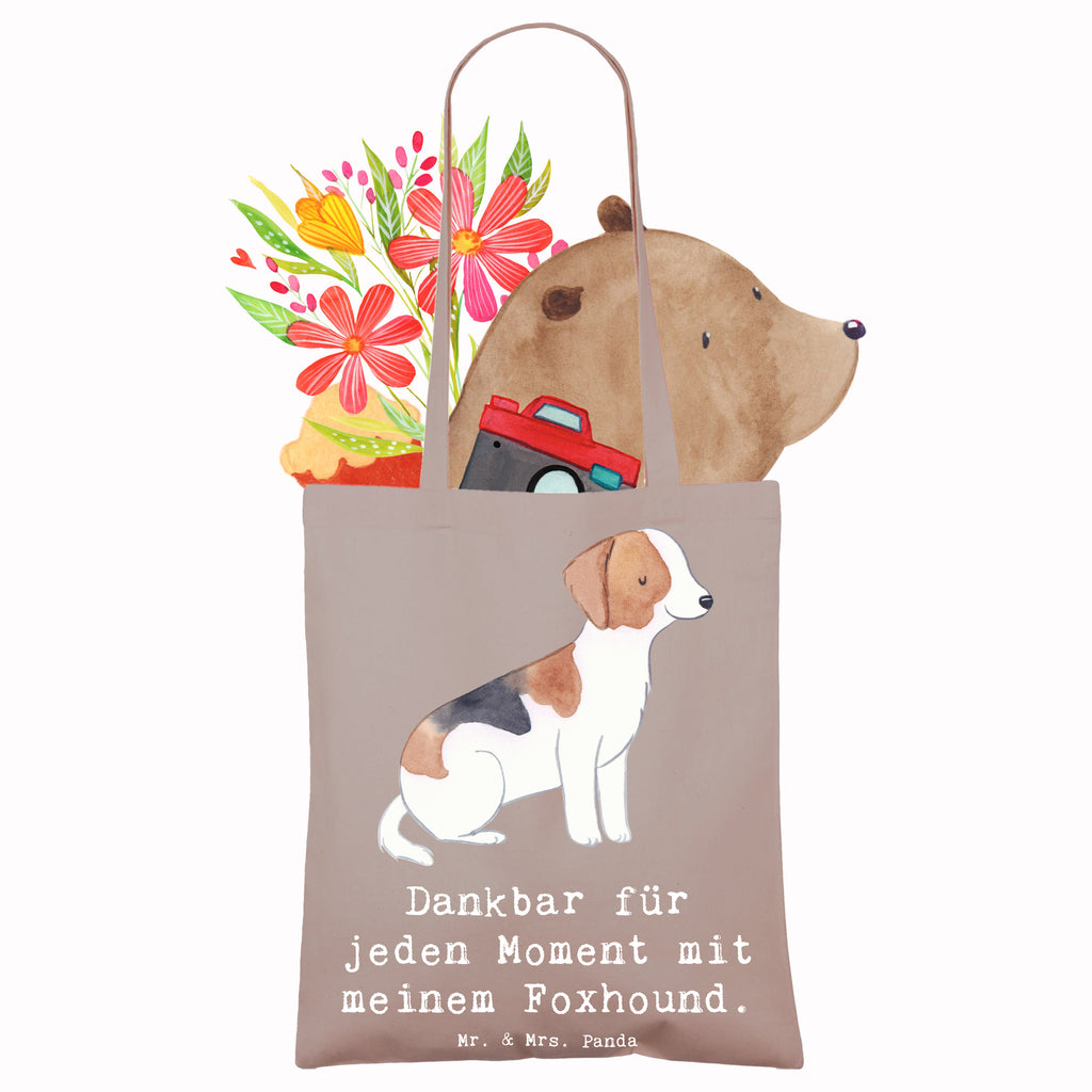 Tragetasche Foxhound Moment Beuteltasche, Beutel, Einkaufstasche, Jutebeutel, Stoffbeutel, Tasche, Shopper, Umhängetasche, Strandtasche, Schultertasche, Stofftasche, Tragetasche, Badetasche, Jutetasche, Einkaufstüte, Laptoptasche, Hund, Hunderasse, Rassehund, Hundebesitzer, Geschenk, Tierfreund, Schenken, Welpe, Foxhound, Jagdhund, Laufhund