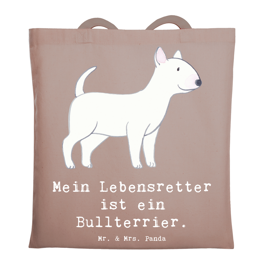 Tragetasche Bullterrier Lebensretter Beuteltasche, Beutel, Einkaufstasche, Jutebeutel, Stoffbeutel, Tasche, Shopper, Umhängetasche, Strandtasche, Schultertasche, Stofftasche, Tragetasche, Badetasche, Jutetasche, Einkaufstüte, Laptoptasche, Hund, Hunderasse, Rassehund, Hundebesitzer, Geschenk, Tierfreund, Schenken, Welpe, Bullterrier