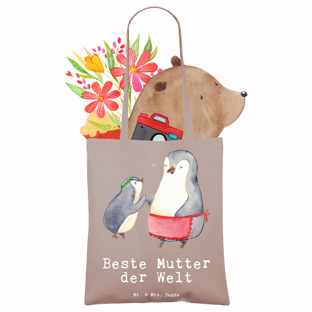 Tragetasche Pinguin Beste Mutter der Welt Beuteltasche, Beutel, Einkaufstasche, Jutebeutel, Stoffbeutel, Tasche, Shopper, Umhängetasche, Strandtasche, Schultertasche, Stofftasche, Tragetasche, Badetasche, Jutetasche, Einkaufstüte, Laptoptasche, für, Dankeschön, Geschenk, Schenken, Geburtstag, Geburtstagsgeschenk, Geschenkidee, Danke, Bedanken, Mitbringsel, Freude machen, Geschenktipp, Mama, Mami, Mutter, Muttertag, Mutti, Ma, Tochter, Sohn, Beste Mama, Beste, Supermama