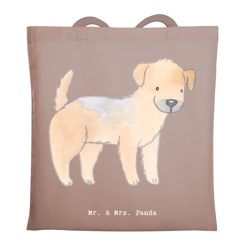 Tragetasche Border Terrier Moment Beuteltasche, Beutel, Einkaufstasche, Jutebeutel, Stoffbeutel, Tasche, Shopper, Umhängetasche, Strandtasche, Schultertasche, Stofftasche, Tragetasche, Badetasche, Jutetasche, Einkaufstüte, Laptoptasche, Hund, Hunderasse, Rassehund, Hundebesitzer, Geschenk, Tierfreund, Schenken, Welpe, Border Terrier